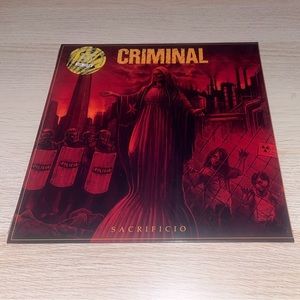 VINYLO BANDA CHILENA CRIMINAL importado desde Alemania numerado a mano